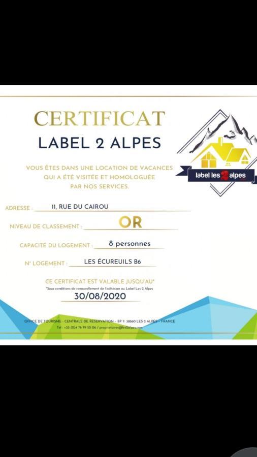Centre 10Mn Pied Pistes Et Jandri 3S Vue Muzelle 8 Pers Wifi Lägenhet Les Deux Alpes Exteriör bild